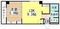 アビタシオン清水の間取り画像