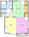 メイプル岩井の間取り画像