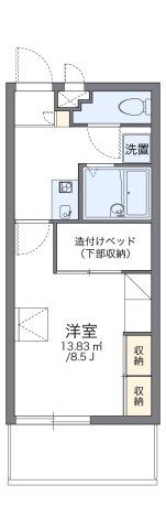 レオパレス新都心ASAKAの間取り画像