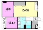 オックスフォードサーカス松山IC 2の間取り画像
