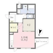 グランデージ上杉の間取り画像