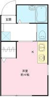 ハウス青木の間取り画像