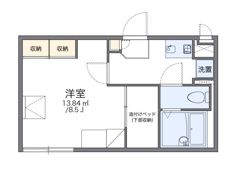 レオパレス城内の間取り画像