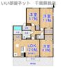 クリスタル フローラの間取り画像