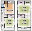 渡邊様一戸建貸家の間取り画像