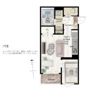 REGALEST六丁の目の間取り画像