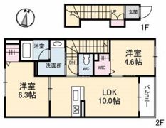 シャーメゾン令和の間取り画像
