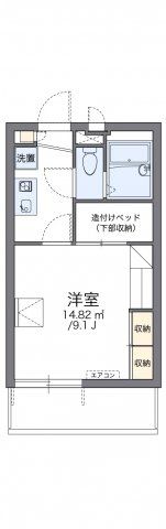 レオパレスシリウスの間取り画像