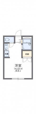 レオパレスFULLHOUSEの間取り画像