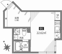 サクラシンマチUの間取り画像