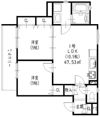 ピレーネ中野本町の間取り画像