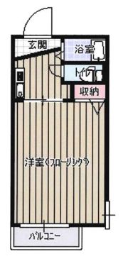 ワールドハイツの間取り画像