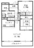 メゾンドール江坂の間取り画像