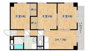 FORWEST千同の間取り画像