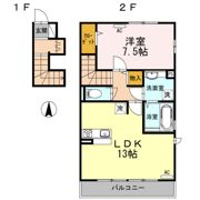 パナックスⅡの間取り画像
