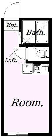 ユナイト横浜ブライトンの間取り画像