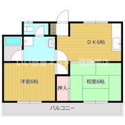 東鷹ハイデンスの間取り画像