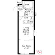 タスキsmart西大井の間取り画像