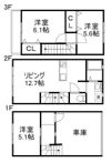フルラージュ新水前寺の間取り画像