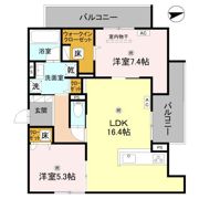 (仮称)D-ROOM高槻市寿町の間取り画像