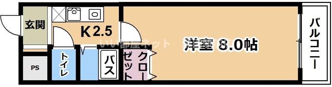 WAVE－KⅡの間取り画像