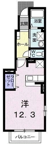 ノーブル・キタオオジの間取り画像