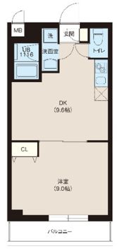 レオーネ志村坂上の間取り画像