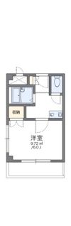 レオパレス花つるみⅡの間取り画像