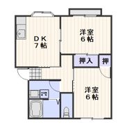 エントピア当新田Cの間取り画像
