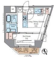 ラグゼナ北千住Ⅱの間取り画像