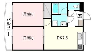 KBコート本町2の間取り画像