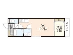 リノリノ＋FK中筋3丁目の間取り画像