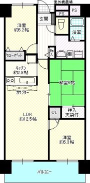 リーベスト寝屋川の間取り画像