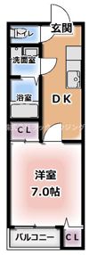 K‘sマンションの間取り画像