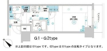 フェニックス横濱関内BAY GAIAの間取り画像