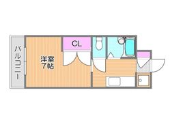 第一パークサイドビルの間取り画像