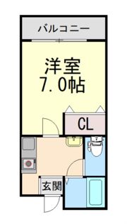 VALORE住吉Ⅱの間取り画像