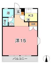 ブールブランシュ Bの間取り画像