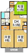 コーポ伯楽の間取り画像