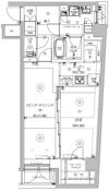 GENOVIA北池袋skygardenの間取り画像