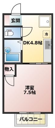 メゾンADの間取り画像
