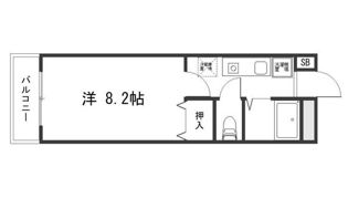 ゼロセブン大和の間取り画像