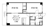 ビッグウエスト3の間取り画像