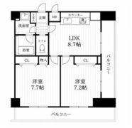 ロイヤルヒル神戸三ノ宮Ⅱの間取り画像