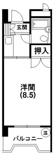 メゾンベルシャンブルの間取り画像