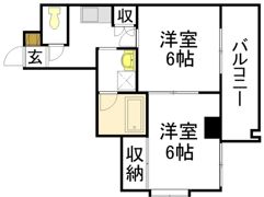 福地産業西十日市ビルの間取り画像