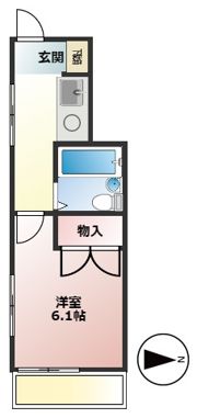 柴崎ハイツの間取り画像