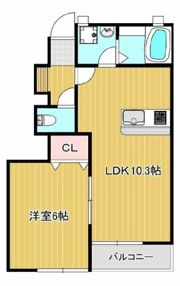 フォレスト備前原の間取り画像