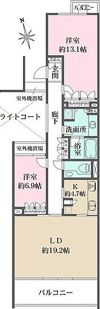 パークハウス等々力 E棟の間取り画像