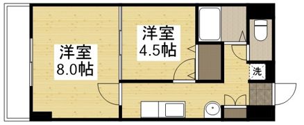 アニメフシミの間取り画像